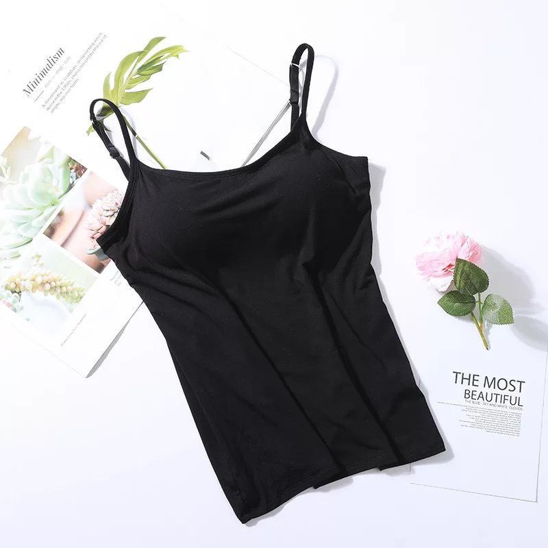 Padded Tank Top™ | Tank top with built-in bra-Bondi Label