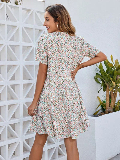 Summer floral dress-Bondi Label