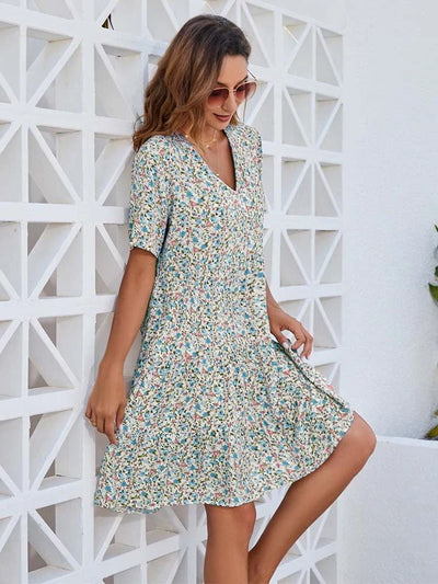 Summer floral dress-Bondi Label