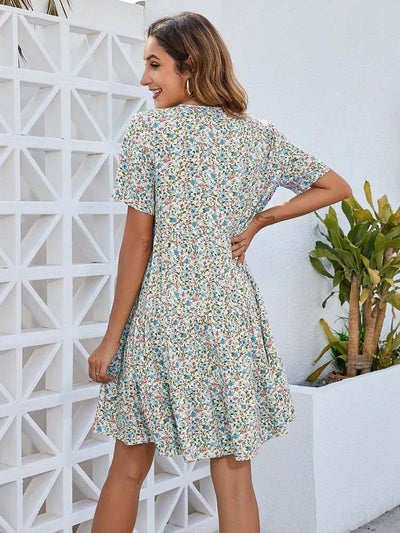 Summer floral dress-Bondi Label
