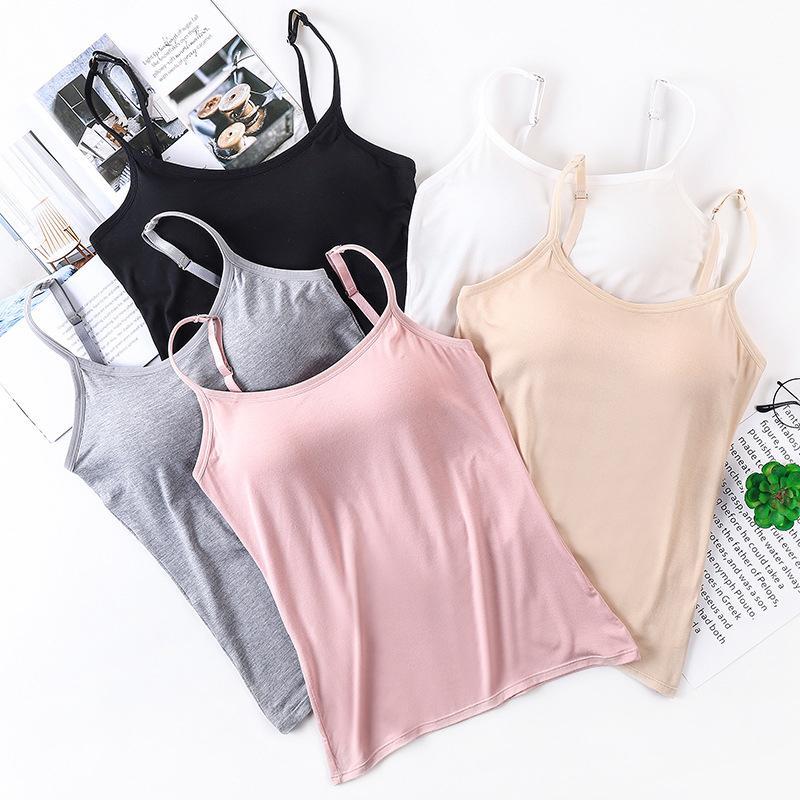 Padded Tank Top™ | Tank top with built-in bra-Bondi Label