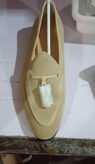 Fashionable suede slip on fashion loafers-Bondi Label