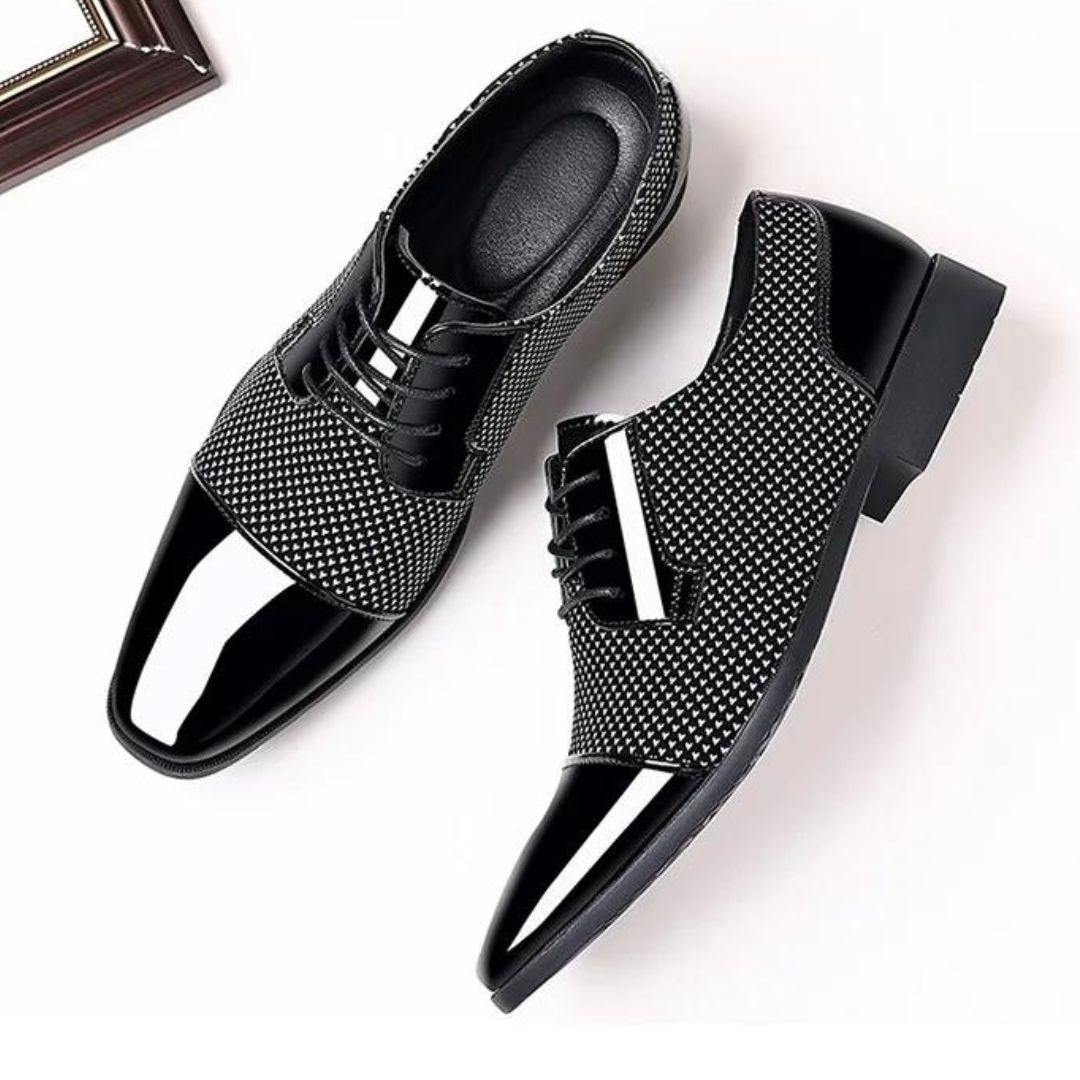Altair - Lace-up shoes with textured surface-Bondi Label
