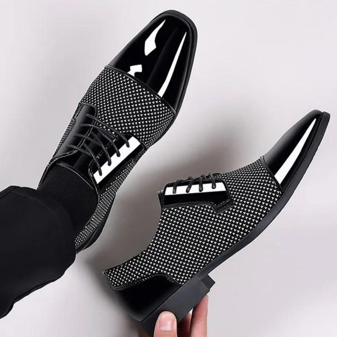 Altair - Lace-up shoes with textured surface-Bondi Label