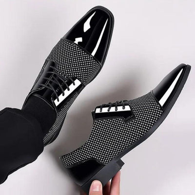 Altair - Lace-up shoes with textured surface-Bondi Label
