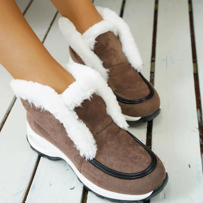 Elegant lined ankle boot with cosy detail-Bondi Label