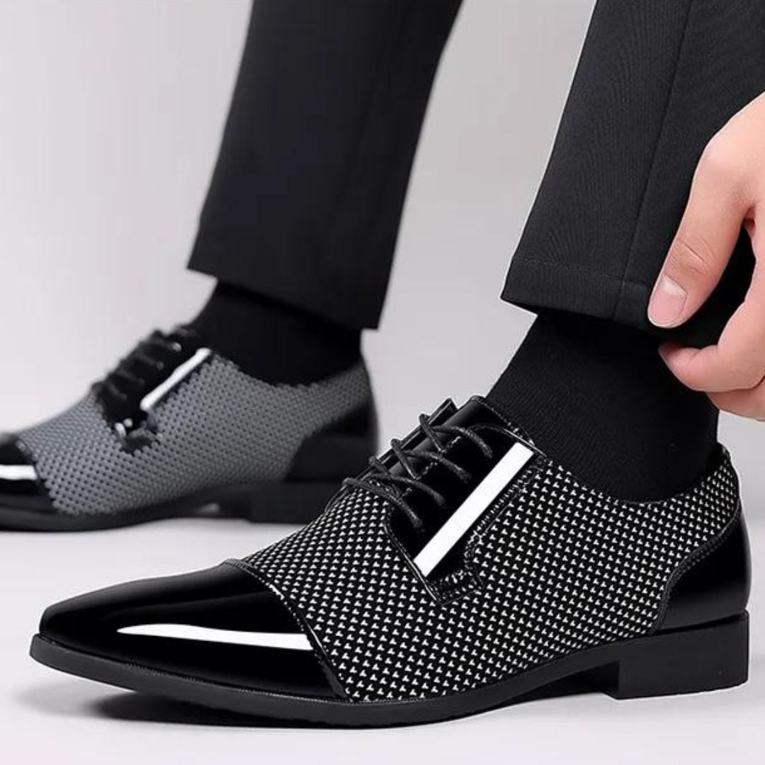 Altair - Lace-up shoes with textured surface-Bondi Label