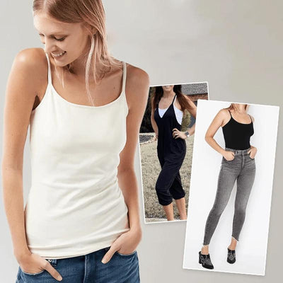 Padded Tank Top™ | Tank top with built-in bra-Bondi Label