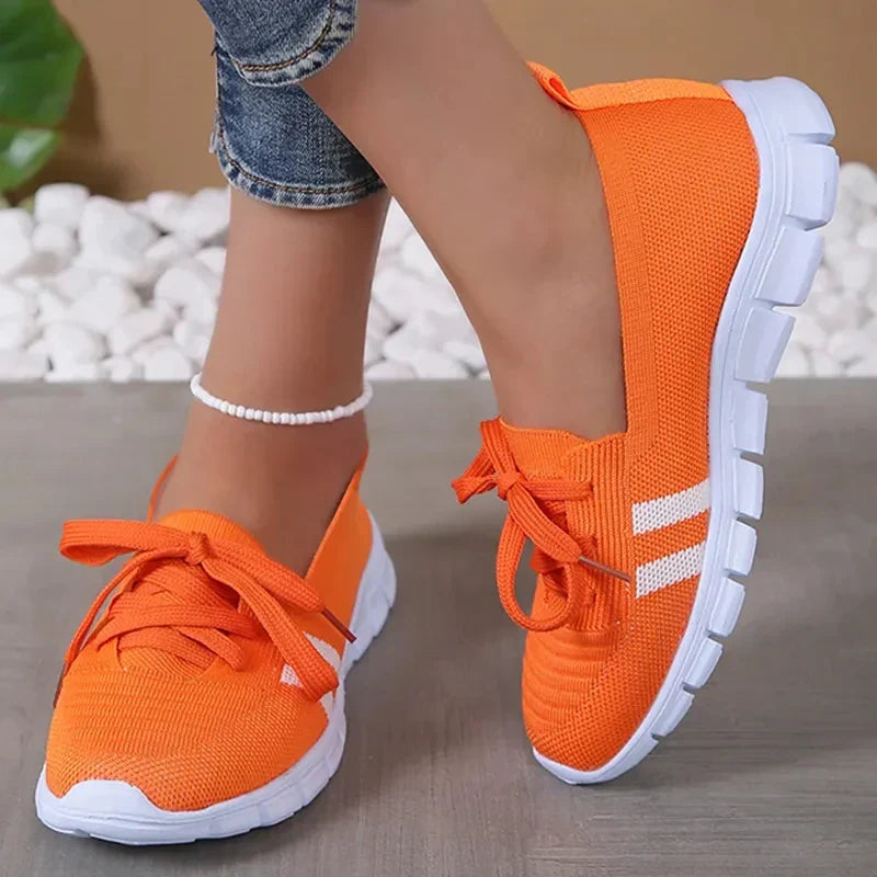 Breathable knitted trainers-Bondi Label