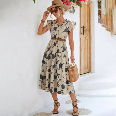 Frannie - Elegant summer dress-Bondi Label