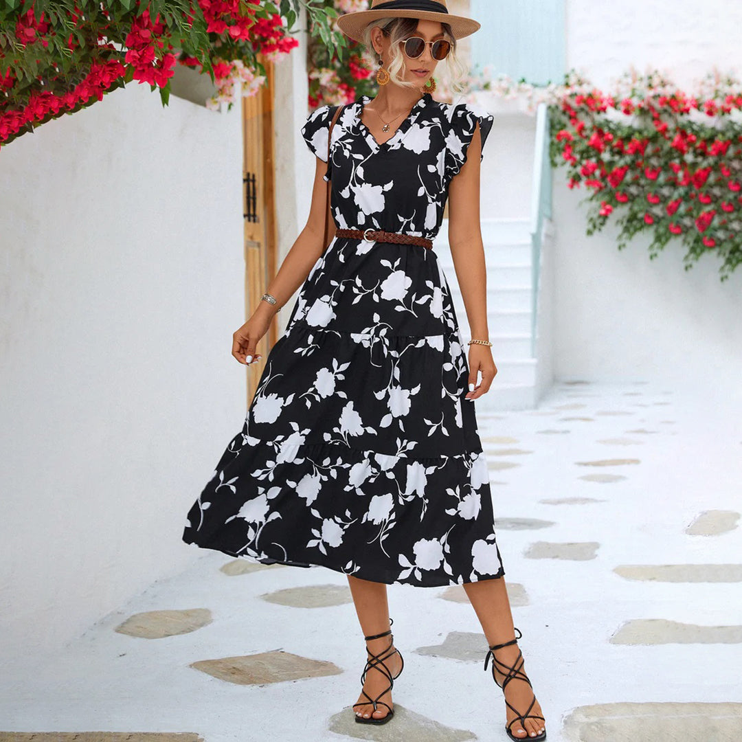Frannie - Elegant summer dress-Bondi Label