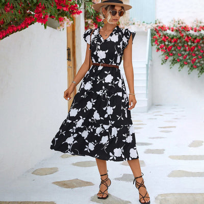Frannie - Elegant summer dress-Bondi Label