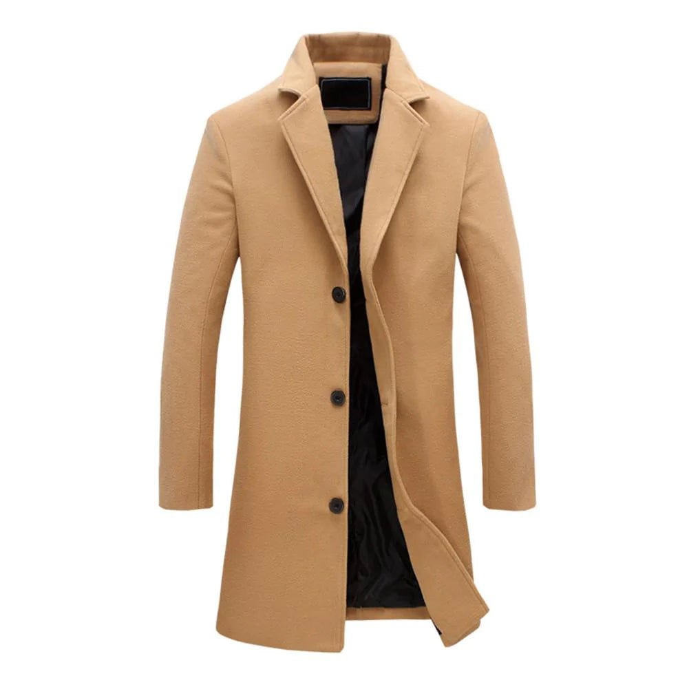 Josiah - Long winter jacket for men-Bondi Label