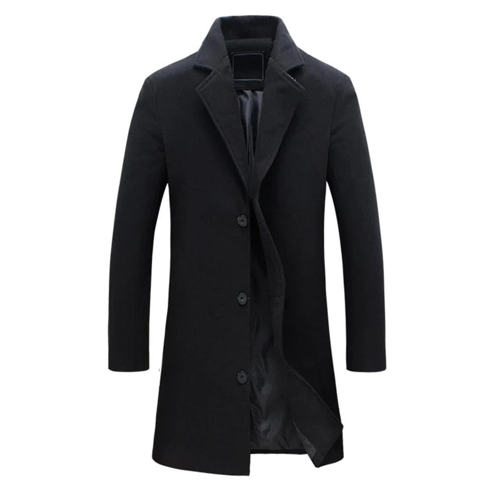 Josiah - Long winter jacket for men-Bondi Label