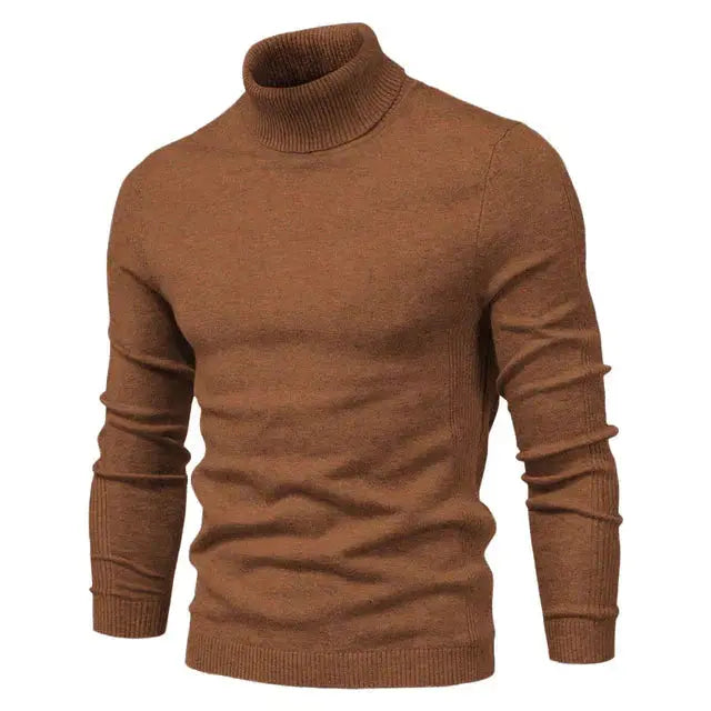 Warmer - Merino Turtleneck Jumper For Men With Style-Bondi Label