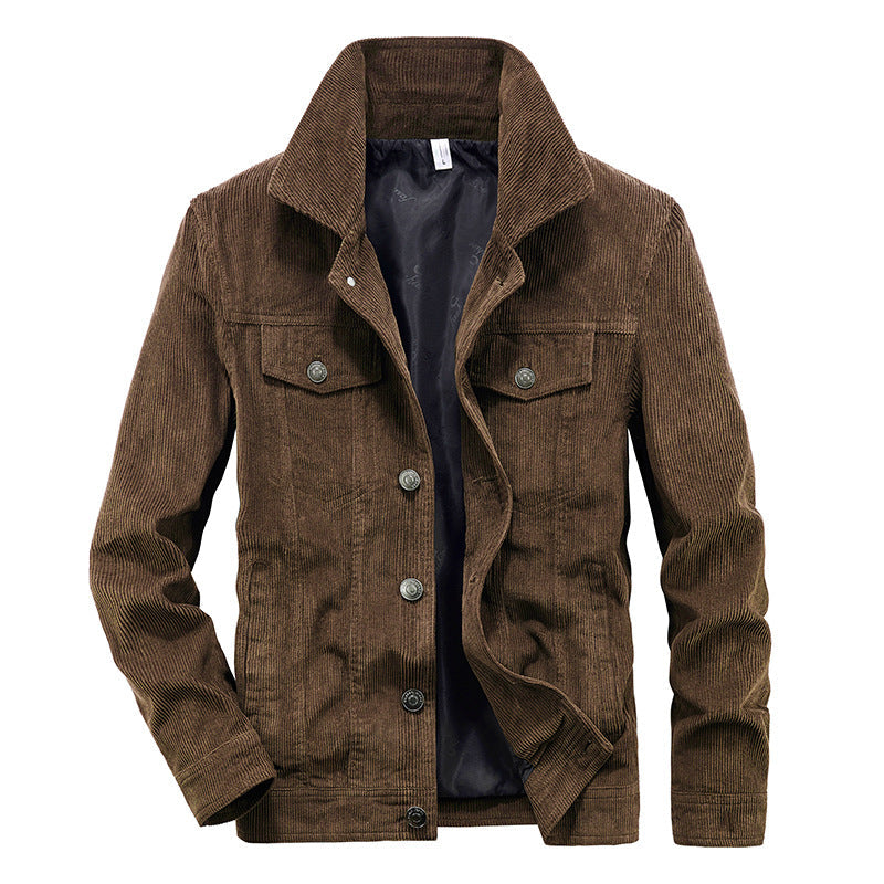 Håkan - Thin corduroy jacket for men-Bondi Label