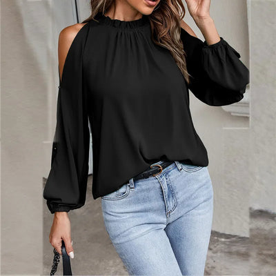 Stylish long-sleeved top-Bondi Label