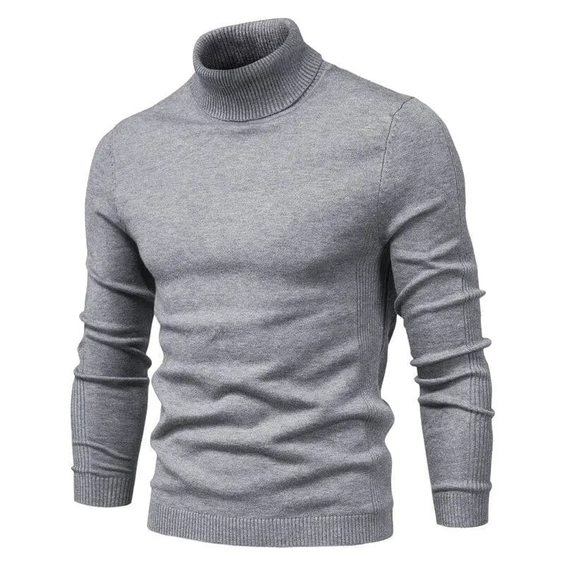 Warmer - Merino Turtleneck Jumper For Men With Style-Bondi Label