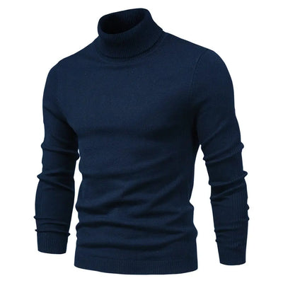 Warmer - Merino Turtleneck Jumper For Men With Style-Bondi Label