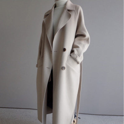 Janna - Elegant long coat-Bondi Label