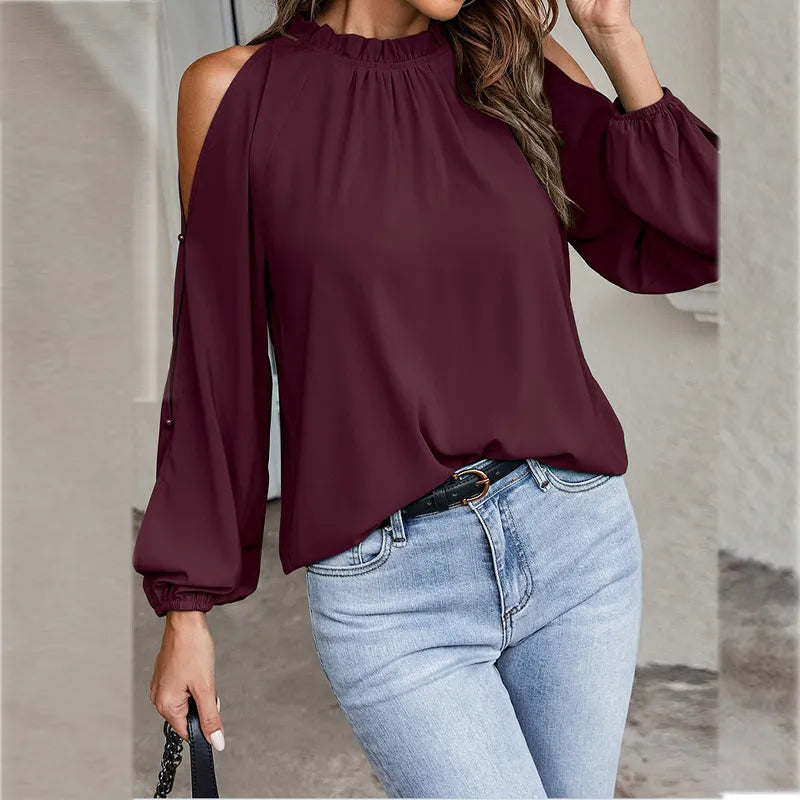 Stylish long-sleeved top-Bondi Label