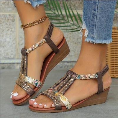 Lenie - Stylish Bohemian Sandals-Bondi Label