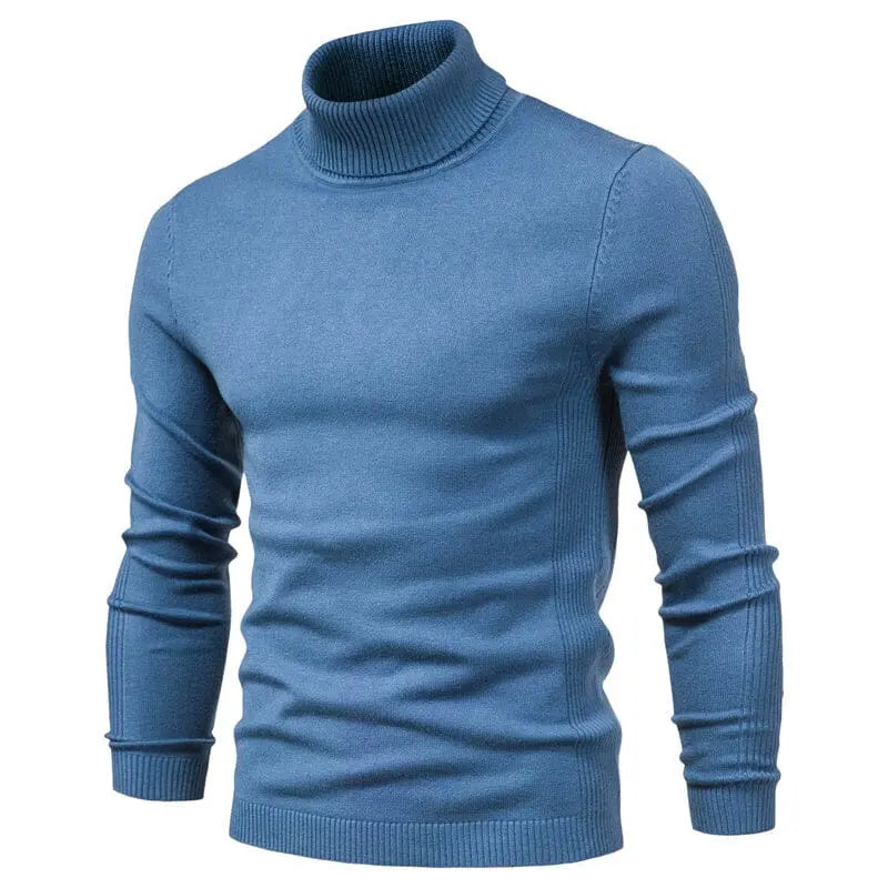 Warmer - Merino Turtleneck Jumper For Men With Style-Bondi Label